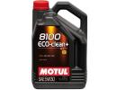 MOTUL 5W30 (4L) 8100 ECO-CLEAN+ МАСЛО МОТОРНОЕ\ACEA C1;JASO DL-1;FORD WSS M2C 934 B;STJLR.03.5005